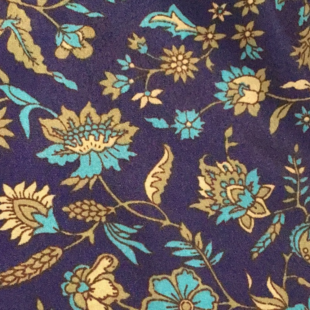 RAGA 🆕 Anthropology floral print shorts w/elastic waist,tightening cord, M - Picture 11 of 12